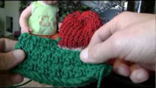 Crochet Elf Booties  The Crochet Crowd [upl. by Takashi]