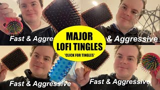 Fast amp Aggressive ASMR Intense triggers MAJOR LOFI TINGLES [upl. by Conan]