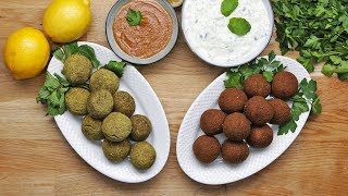 FALAFEL 2 WAYS  CLASSIC AND BAKED [upl. by Thedric175]