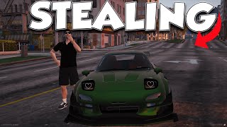 STEALING SUPERCARS SA Gta V Tagalog [upl. by Wiburg622]