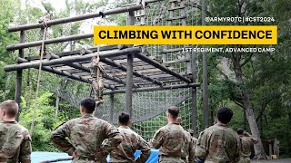 Climbing With Confidence  1st Regiment Advanced Camp  CST 2024 [upl. by Lipski]