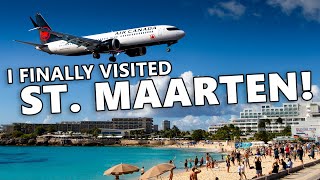 I Finally Visited St Maarten [upl. by Drobman]