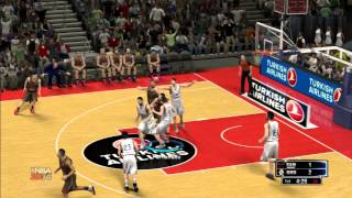 NBA 2K14 Euro League Milan vs Madrid Gameplay [upl. by Liatnahs]