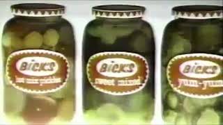 Bicks Pickles Bickles commercial 1983 [upl. by Myrta273]