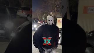 Kanye West Rocks A Jason Voorhees Mask At Son’s Basketball Game [upl. by Parthena]