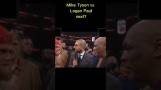 MIKE TYSON VS LOGAN PAUL NEXTjakepaul miketyson [upl. by Damiano]