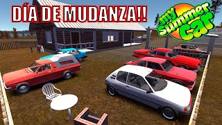 NOS MUDAMOS Y PILLAMOS MUEBLES DEL BORR4CHO 😆  My Summer Car  Gameplay Español [upl. by Norrab]