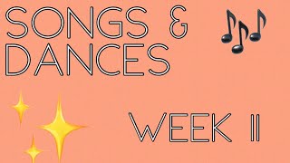 Songs amp DancesWeek 11 🎶  Strictly S22 [upl. by Epperson723]