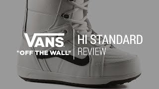 Vans Hi Standard 2018 Snowboard Boot Review  Tactics [upl. by Eneli453]