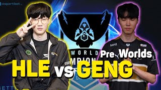 GenG vs Hle Top Teamfight Pre Swiss Stage 3 Worlds 2024 [upl. by Teilo]