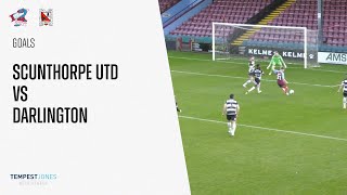 Goals Scunthorpe United v Darlington [upl. by Surazal944]