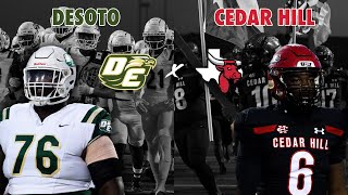 7 Desoto vs Cedar Hill BATTLE OF THE BELTLINE DFW DISTRICT RIVALRY 2024 Texas High School Football [upl. by Dnalrag]