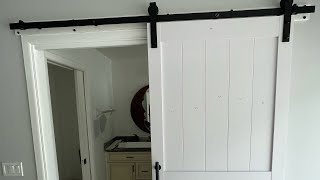 Barn Door Installation [upl. by Arvy221]