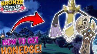 How to get HonedgeAegislash in Pokemon brick bronze pokemon how to get Aegislash Honedge [upl. by Marline]