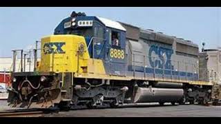 CSX 8888 tribute [upl. by Sadler]