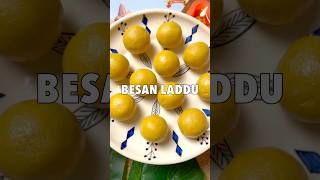 Diwali Special  Easy Besan Laddu Recipe In 10 Minutes [upl. by Gentes]