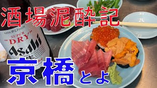 【大阪】酒場泥酔記 立ち飲み屋台とよ【京橋】 [upl. by Ahsertal307]