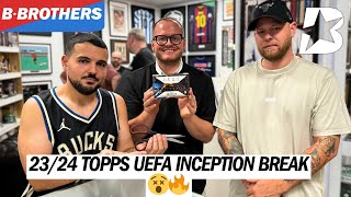 2324 Topps UEFA Inception Break😵🔥 spontaner Rüpf auf Lock im BBrothersstore [upl. by Aohk]