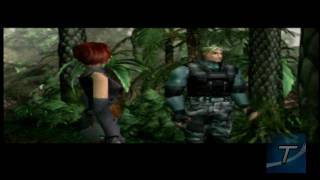 Dino Crisis 2 PS1 Walkthrough Part 9  Davids Mark to Edward City [upl. by Alicsirp]