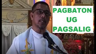 HOMILY LIHOK TAWO KAY TABANGAN KO IKAW [upl. by Pinzler]