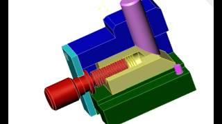 Assemblage Cale réglable 2 Solidworks [upl. by Inobe]