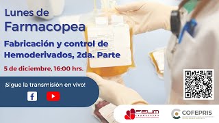 Lunes de Farmacopea 05122022 [upl. by Aiciled]