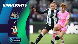 Deanna Cooper Scores Late Equaliser for the Magpies 😱  Newcastle v Southampton Highlights  BWC [upl. by Htebsil552]