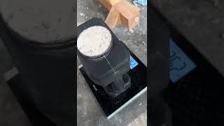 The 25 lb Dumbbell and Weight Plate mold is here 🎉 rockweights concrete dumbbells workout [upl. by Byram175]