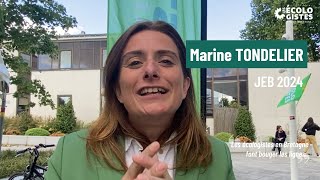 Marine Tondelier Secrétaire nationale des Écologistes a un message pour tou·te·s les breton·ne·s [upl. by Kessiah288]