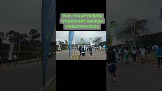 Had the privilege of covering the StanChart Nairobi Marathon 2024 StanChartNairobiMarathon [upl. by Trebleda362]