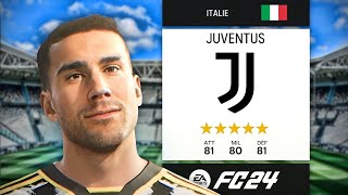 4 SAISONS AVEC LA JUVENTUS EN CARRIÈRE SUR FC 24 [upl. by Atibat]