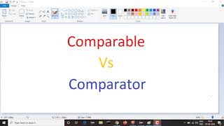 Java  Collections  Comparable  Comparator  Tamil [upl. by Struve224]