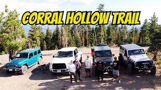 Stock Jeep Wrangler JL takes on Corral Hollow Trail [upl. by Atkins473]