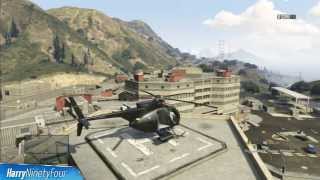 Grand Theft Auto V  Buzzard Attack Helicopter Location [upl. by Zaraf]