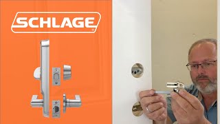 How to Install the Schlage CS210 Interconnect Lock [upl. by Anihcak]