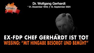 ExFDP Chef Gerhardt ist tot [upl. by Dyer]