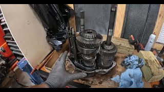 1998 Mitsubishi 3000gt Vr4 Build Ep 8 6 Speed Transmission Disassembly [upl. by Marcia]