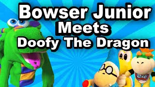 SML Movie Bowser Junior Meets Doofy The Dragon [upl. by Nehtanoj]