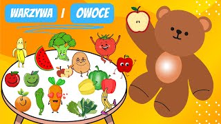 🧸Warzywa i Owoce74🧸🍎🍌🥒Audiobook dla Dzieci Przygody Misia Brązusia i Jego Przyjaciół do słuchania [upl. by Clarence]