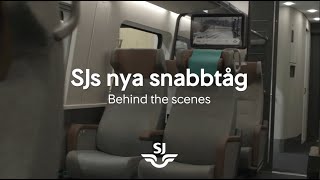 SJs nya snabbtåg  Behind the scenes [upl. by Kayley]