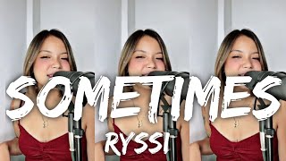 Britney Spears SOMETIMES  Ryssi Cover with Lyrics [upl. by Fariss]