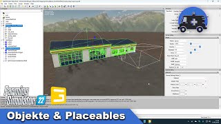 Objekte amp Placeables verbauen  Mapping Tutorial 02  LS22  German [upl. by Animrac897]