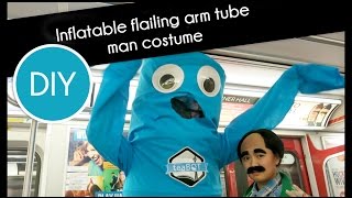 How to make a Wacky Waving Inflatable Flailing arm tube man air dancer costume [upl. by Pillihp]