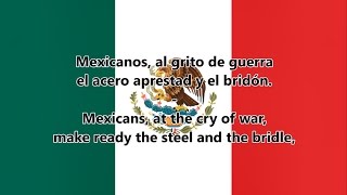 National anthem of Mexico  Himno Nacional Mexicano ESEN lyrics [upl. by Storz427]