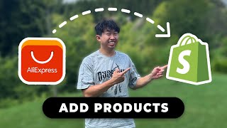 How to Add Products to Shopify from AliExpress in 2024 Dropshipping [upl. by Michaella22]