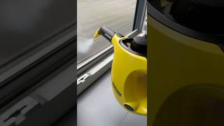 💛 How to use Karcher SC1 steam cleaner youtubecreatorcommunity shorts steam karcher cleantok [upl. by Desdamona]