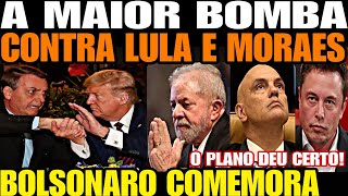 TRUMP E MUSK CUMPRIU PRISÃO SAIU NESSE DOMINGO MORAES E LULA RECEBE PIOR NOTÍCIA de BOLSONARO [upl. by Kristian]