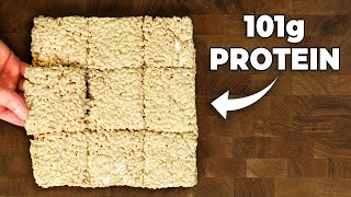 I Can’t Stop Eating These Protein Rice Krispie Treats [upl. by Cocks]