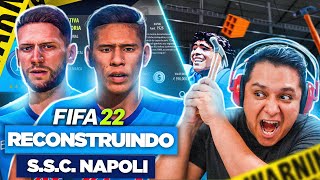 RECONSTRUINDO O NAPOLI FIFA 22 Modo Carreira 😍🏆 [upl. by Wieche]