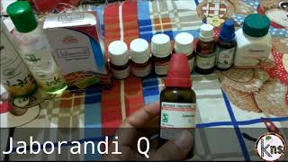 Jaborandi Q  Best homeopathic Medicine For Hair Regrowth [upl. by Elah]